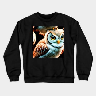 Just a Space Owl Crewneck Sweatshirt